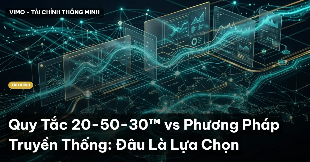 Quy Tắc 20-50-30™ vs Phương Pháp Truyền Thống: Đâu Là Lựa Chọn
