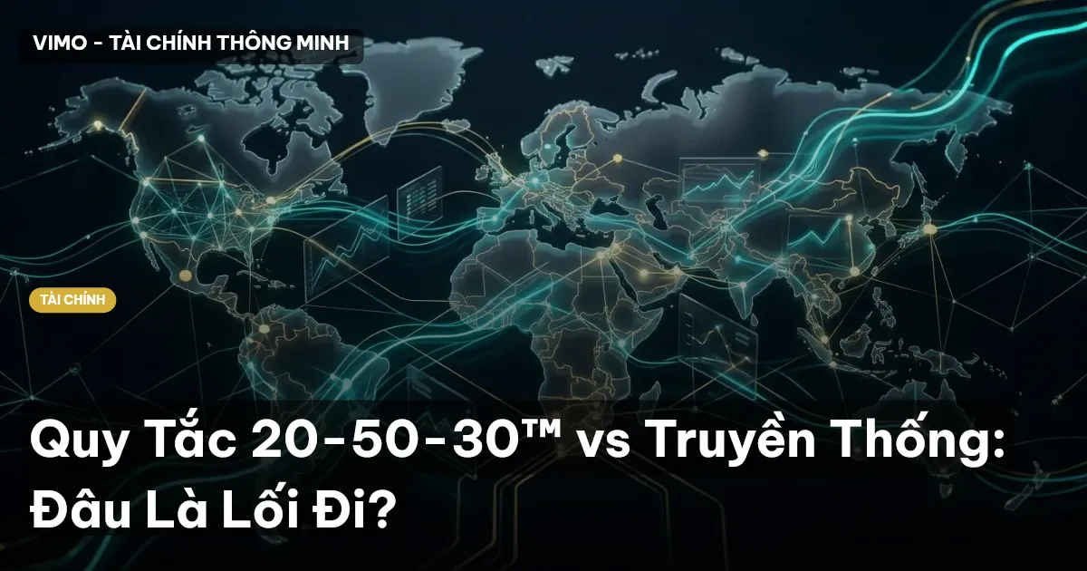 Quy Tắc 20-50-30™ vs Truyền Thống: Đâu Là Lối Đi?