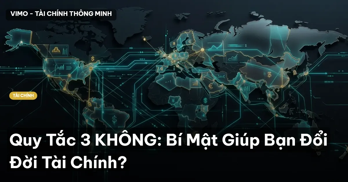 Quy Tắc 3 KHÔNG: Bí Mật Giúp Bạn Đổi Đời Tài Chính?