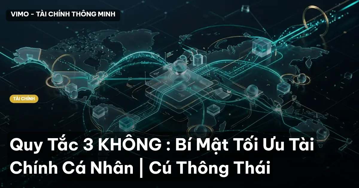 Quy Tắc 3 KHÔNG : Bí Mật Tối Ưu Tài Chính Cá Nhân | Cú Thông Thái