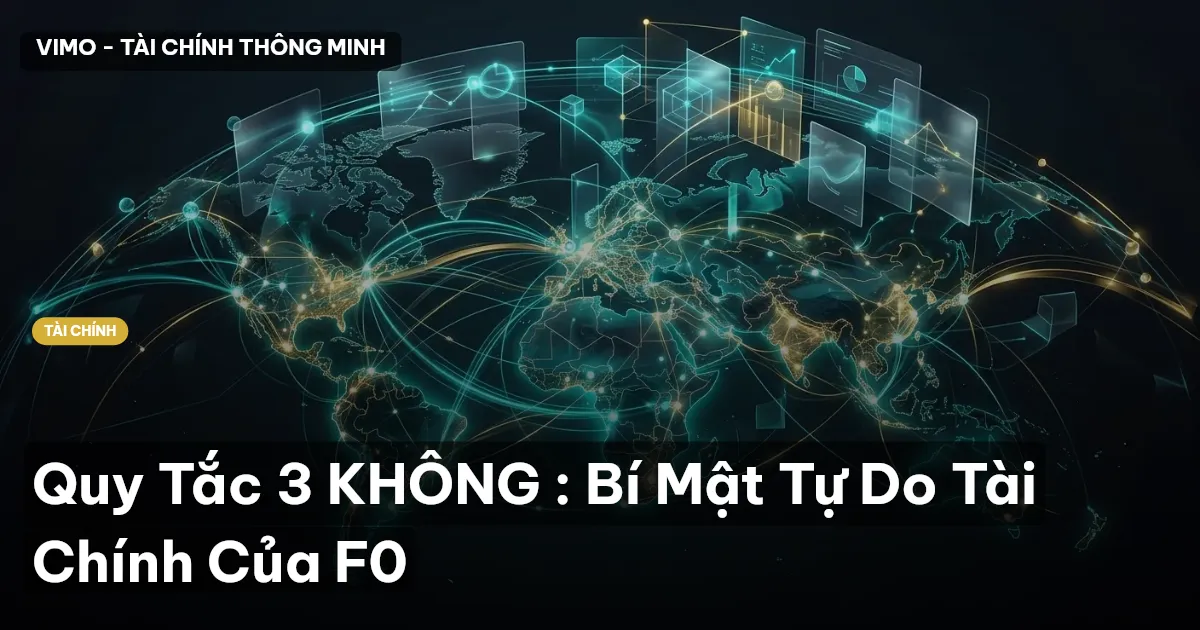 Quy Tắc 3 KHÔNG : Bí Mật Tự Do Tài Chính Của F0