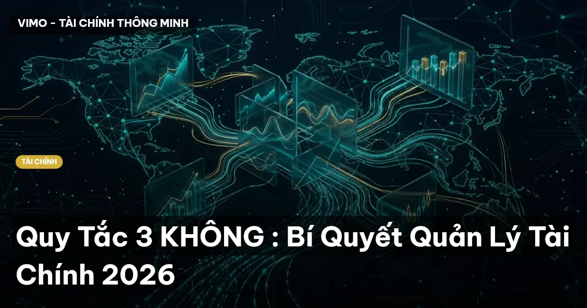Quy Tắc 3 KHÔNG : Bí Quyết Quản Lý Tài Chính 2026