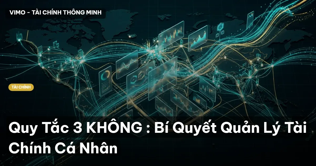 Quy Tắc 3 KHÔNG : Bí Quyết Quản Lý Tài Chính Cá Nhân