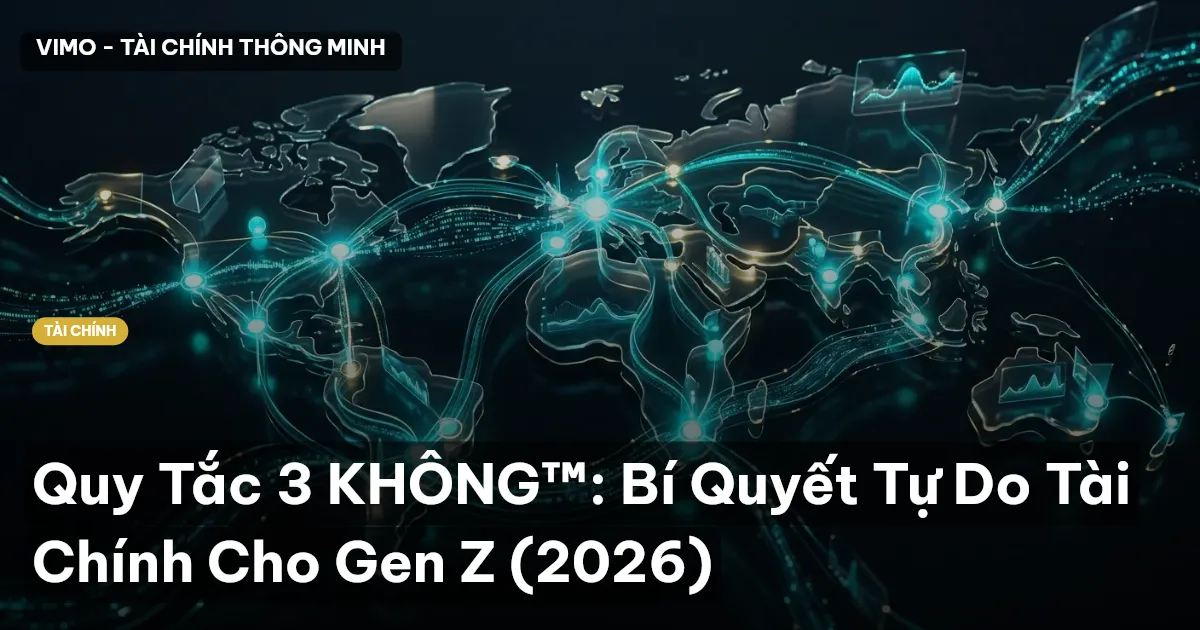 Quy Tắc 3 KHÔNG™: Bí Quyết Tự Do Tài Chính Cho Gen Z (2026)