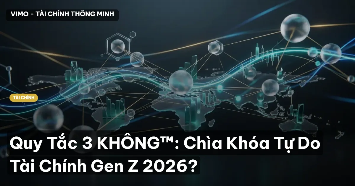 Quy Tắc 3 KHÔNG™: Chìa Khóa Tự Do Tài Chính Gen Z 2026?