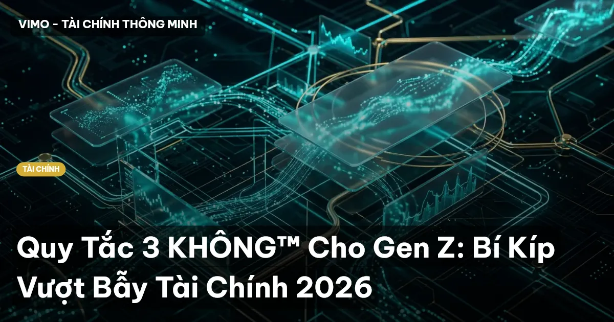 Quy Tắc 3 KHÔNG™ Cho Gen Z: Bí Kíp Vượt Bẫy Tài Chính 2026