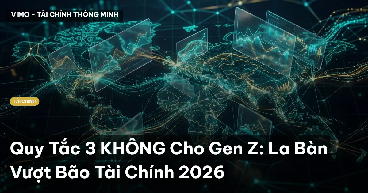 Quy Tắc 3 KHÔNG Cho Gen Z: La Bàn Vượt Bão Tài Chính 2026
