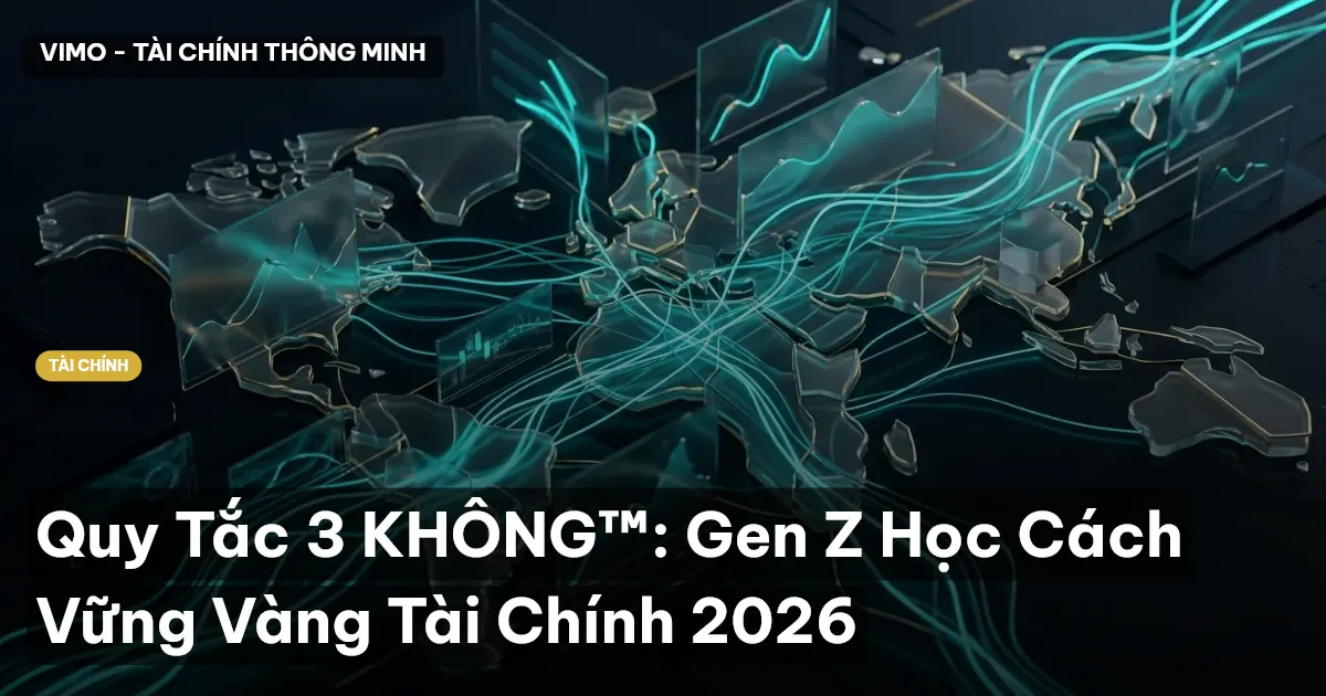 Quy Tắc 3 KHÔNG™: Gen Z Học Cách Vững Vàng Tài Chính 2026