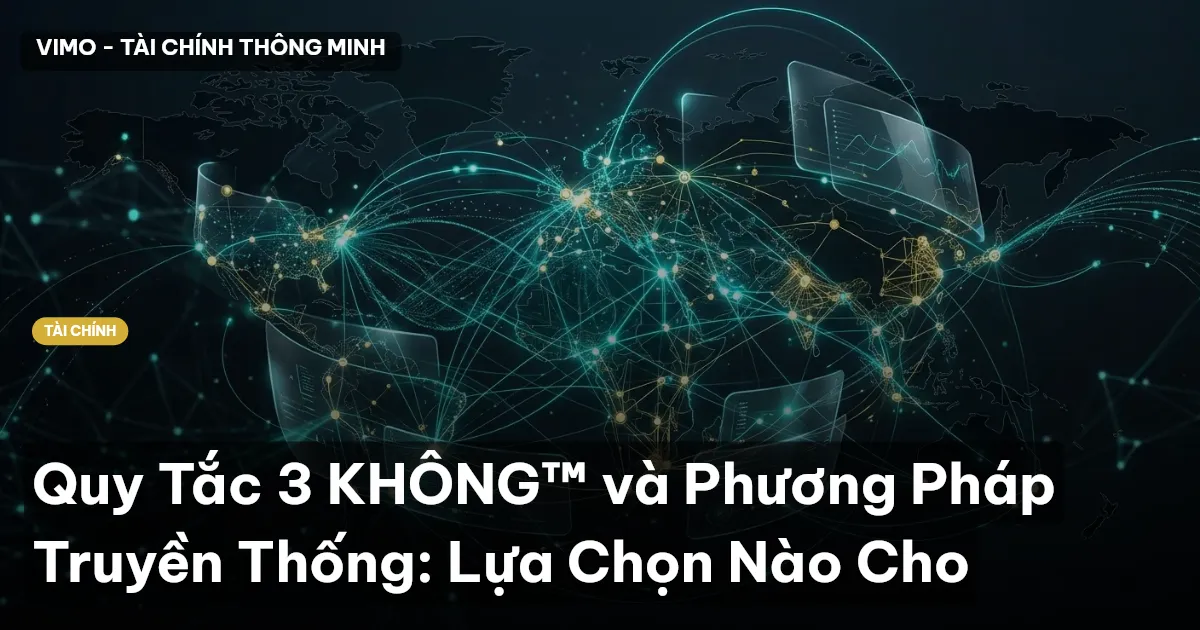 Quy Tắc 3 KHÔNG™ và Phương Pháp Truyền Thống: Lựa Chọn Nào Cho