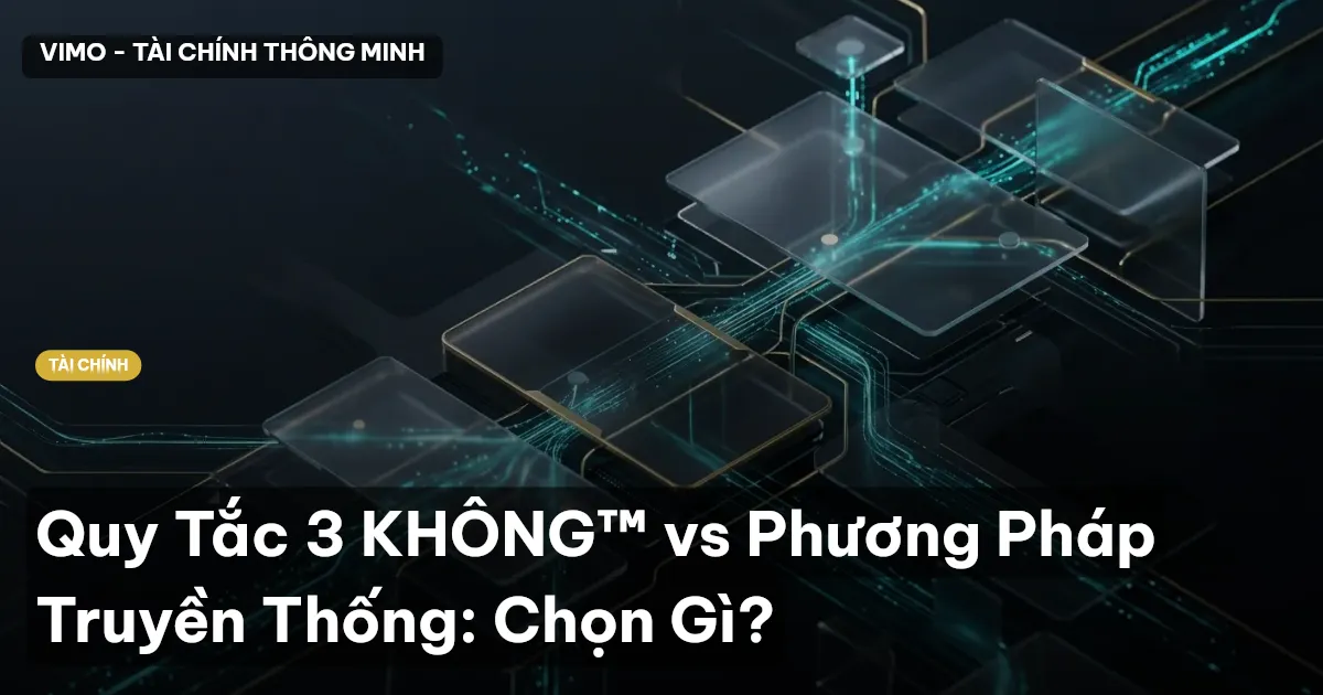 Quy Tắc 3 KHÔNG™ vs Phương Pháp Truyền Thống: Chọn Gì?