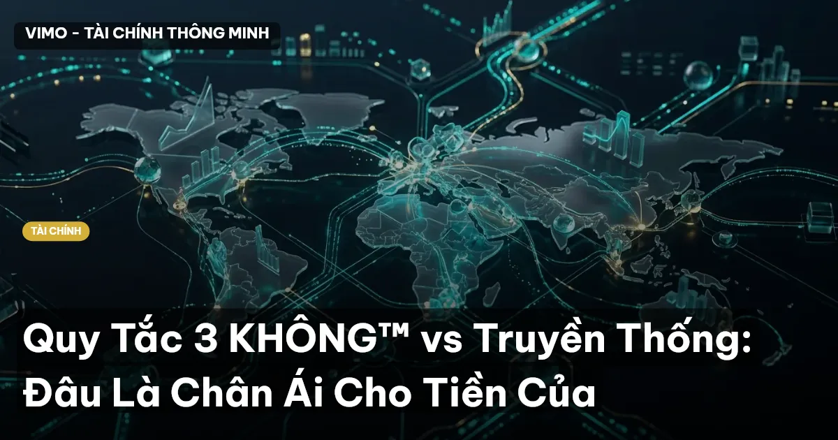 Quy Tắc 3 KHÔNG™ vs Truyền Thống: Đâu Là Chân Ái Cho Tiền Của