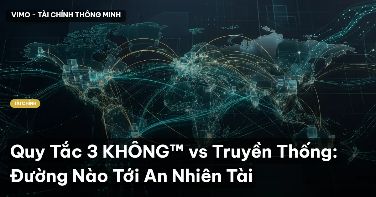 Quy Tắc 3 KHÔNG™ vs Truyền Thống: Đường Nào Tới An Nhiên Tài