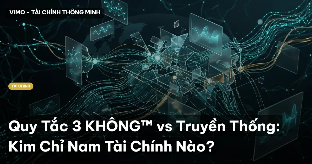 Quy Tắc 3 KHÔNG™ vs Truyền Thống: Kim Chỉ Nam Tài Chính Nào?