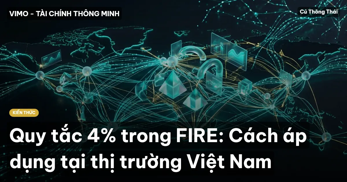 Quy tắc 4% trong FIRE: Cách áp dụng tại thị trường Việt Nam