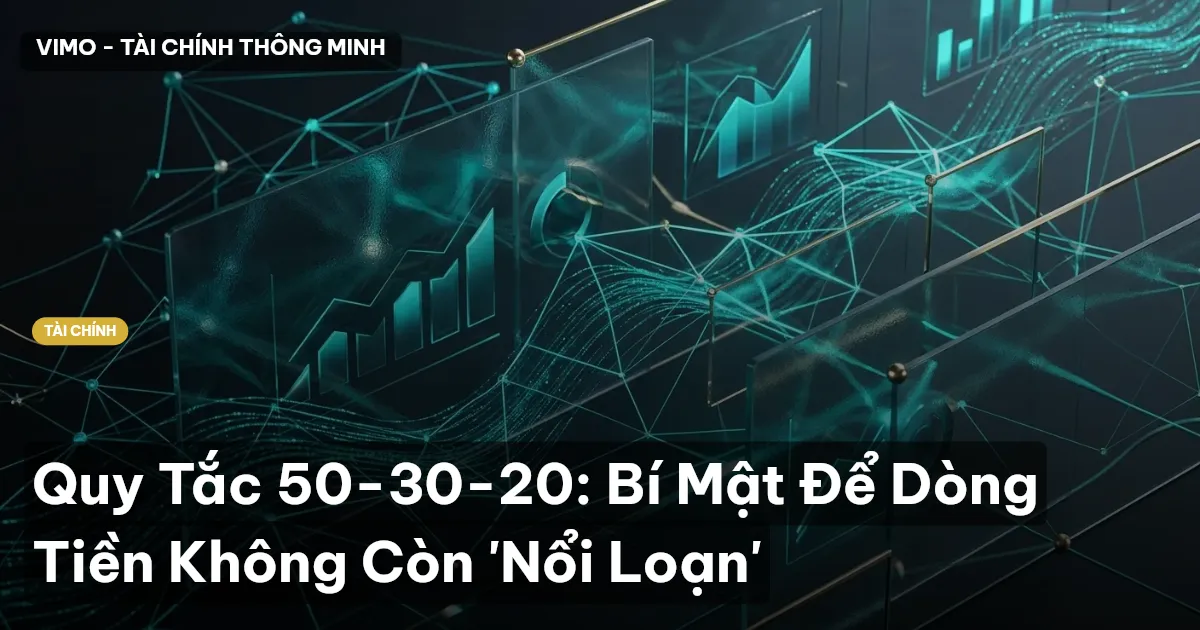 Quy Tắc 50-30-20: Bí Mật Để Dòng Tiền Không Còn 'Nổi Loạn'
