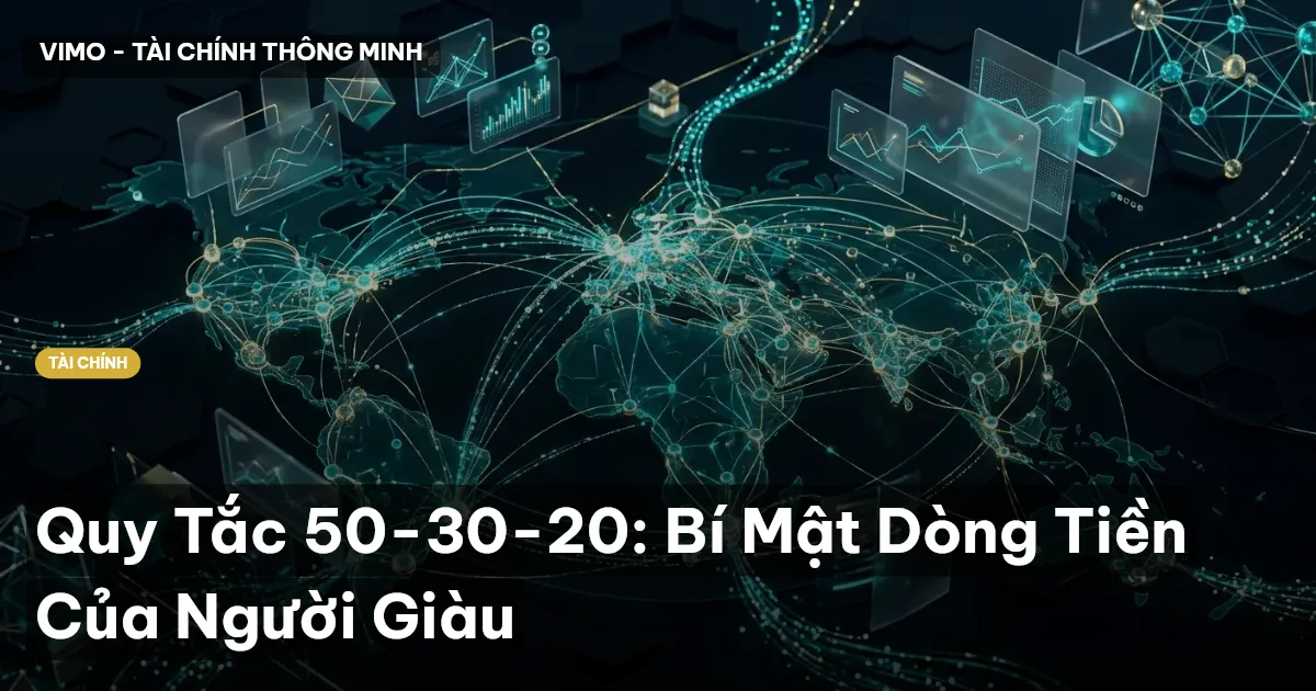 Quy Tắc 50-30-20: Bí Mật Dòng Tiền Của Người Giàu