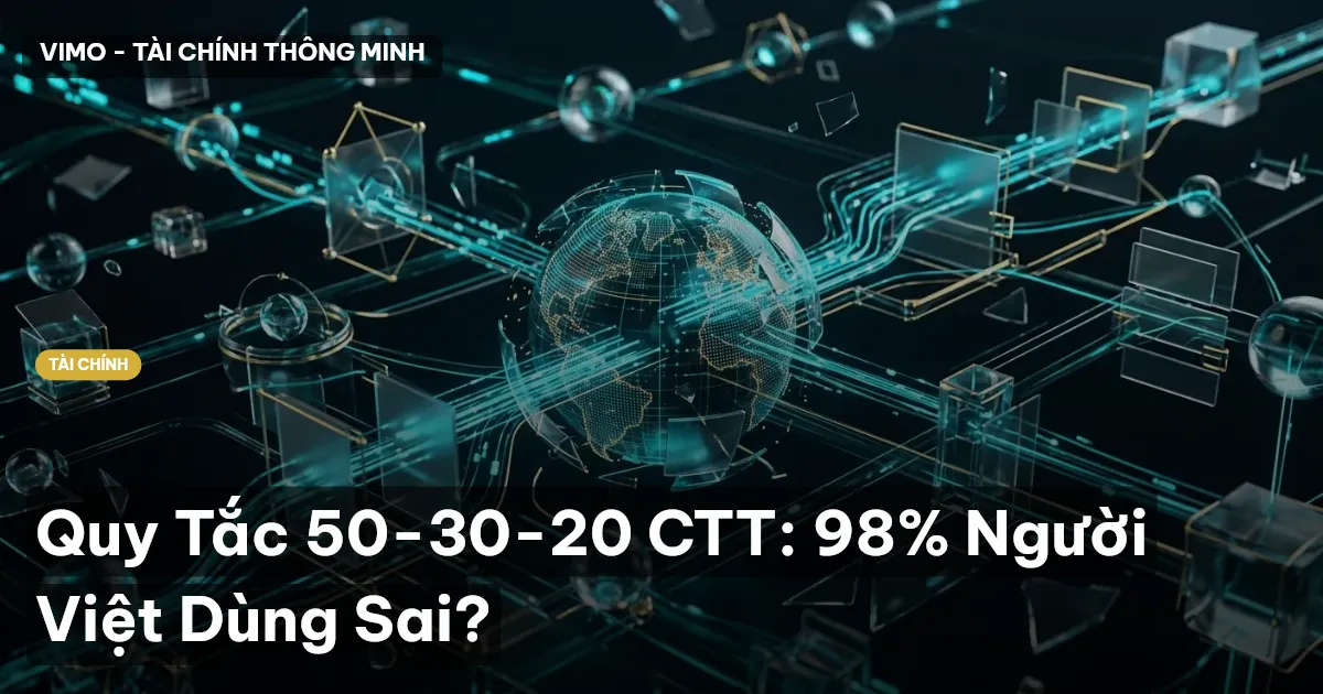 Quy Tắc 50-30-20 CTT: 98% Người Việt Dùng Sai?