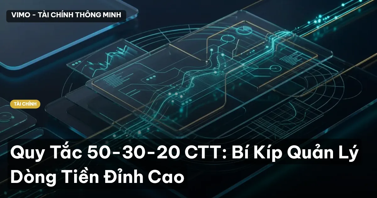 Quy Tắc 50-30-20 CTT: Bí Kíp Quản Lý Dòng Tiền Đỉnh Cao