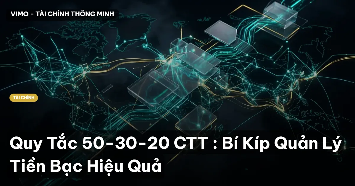 Quy Tắc 50-30-20 CTT : Bí Kíp Quản Lý Tiền Bạc Hiệu Quả
