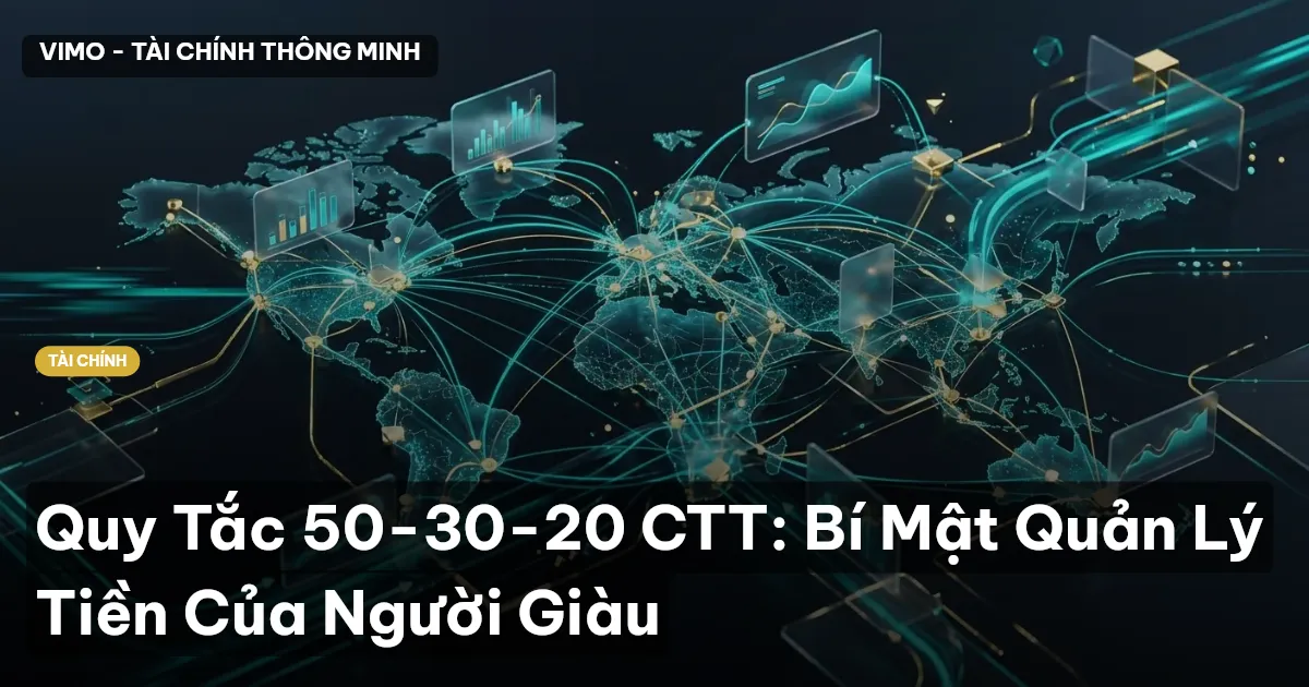 Quy Tắc 50-30-20 CTT: Bí Mật Quản Lý Tiền Của Người Giàu