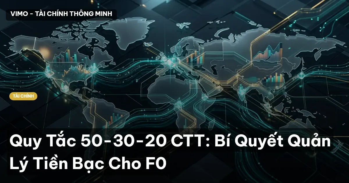 Quy Tắc 50-30-20 CTT: Bí Quyết Quản Lý Tiền Bạc Cho F0