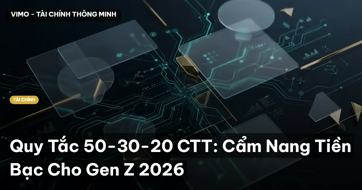 Quy Tắc 50-30-20 CTT: Cẩm Nang Tiền Bạc Cho Gen Z 2026