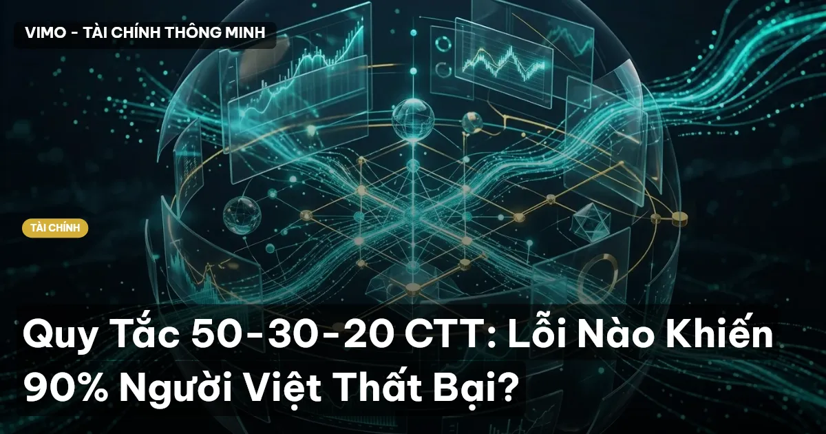 Quy Tắc 50-30-20 CTT: Lỗi Nào Khiến 90% Người Việt Thất Bại?