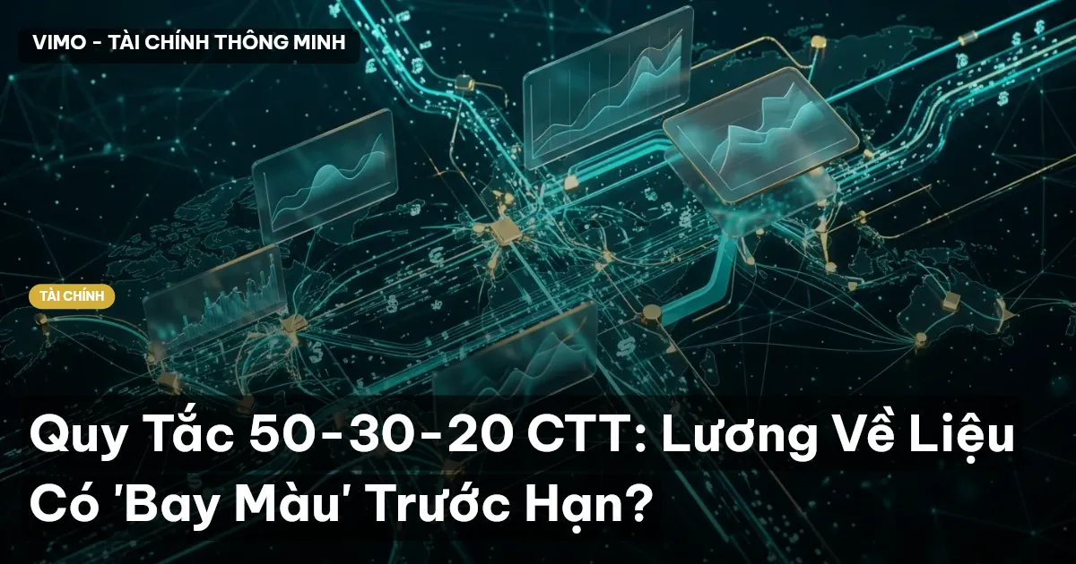 Quy Tắc 50-30-20 CTT: Lương Về Liệu Có 'Bay Màu' Trước Hạn?