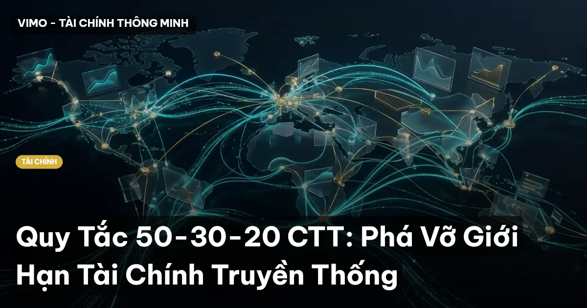 Quy Tắc 50-30-20 CTT: Phá Vỡ Giới Hạn Tài Chính Truyền Thống