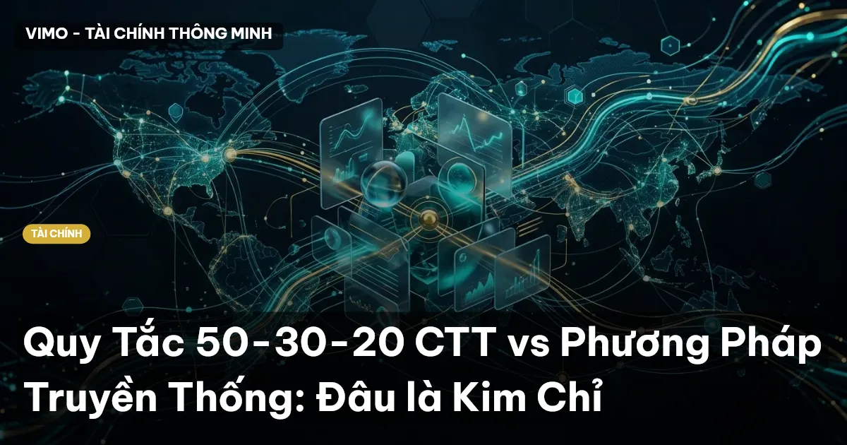 Quy Tắc 50-30-20 CTT vs Phương Pháp Truyền Thống: Đâu là Kim Chỉ