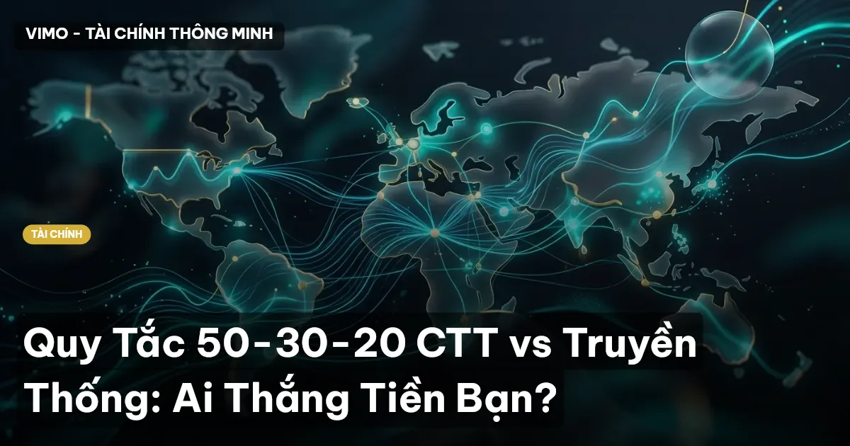 Quy Tắc 50-30-20 CTT vs Truyền Thống: Ai Thắng Tiền Bạn?