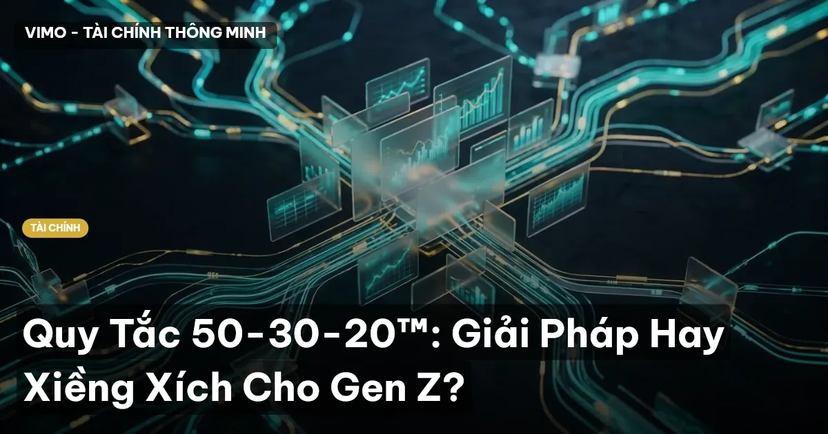 Quy Tắc 50-30-20™: Giải Pháp Hay Xiềng Xích Cho Gen Z?