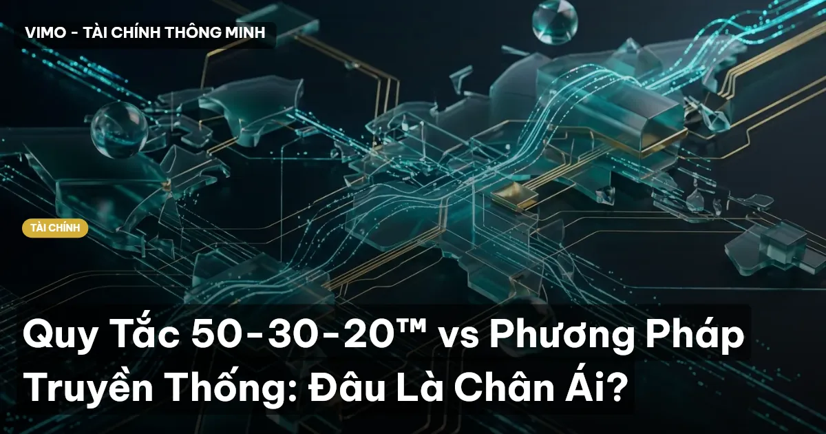 Quy Tắc 50-30-20™ vs Phương Pháp Truyền Thống: Đâu Là Chân Ái?