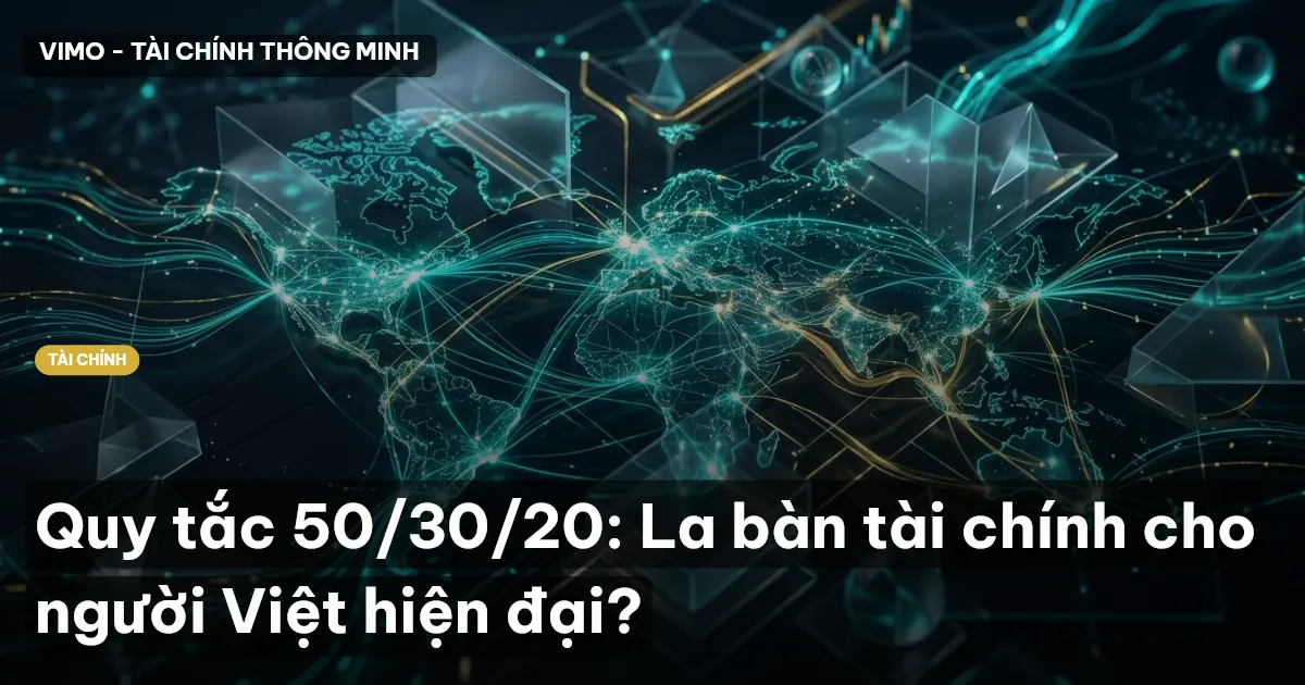 Quy tắc 50/30/20: La bàn tài chính cho người Việt hiện đại?