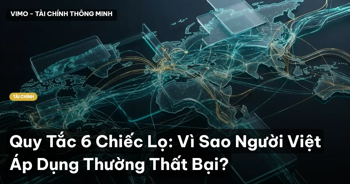 Quy Tắc 6 Chiếc Lọ: Vì Sao Người Việt Áp Dụng Thường Thất Bại?