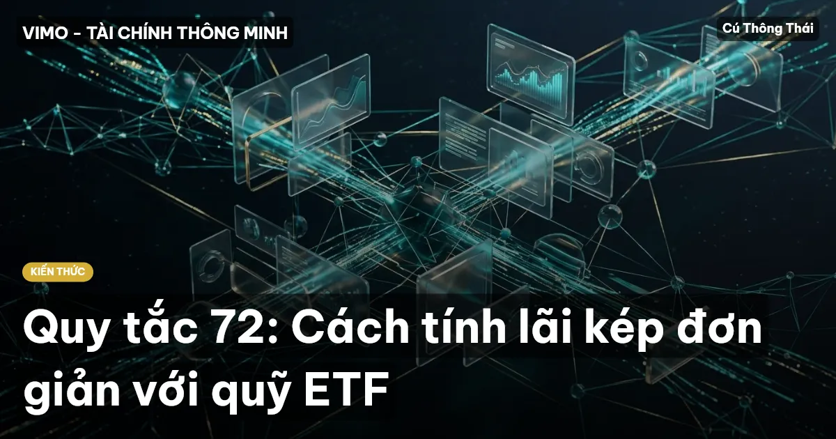 Quy tắc 72: Cách tính lãi kép đơn giản với quỹ ETF
