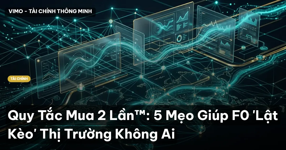 Quy Tắc Mua 2 Lần™: 5 Mẹo Giúp F0 'Lật Kèo' Thị Trường Không Ai