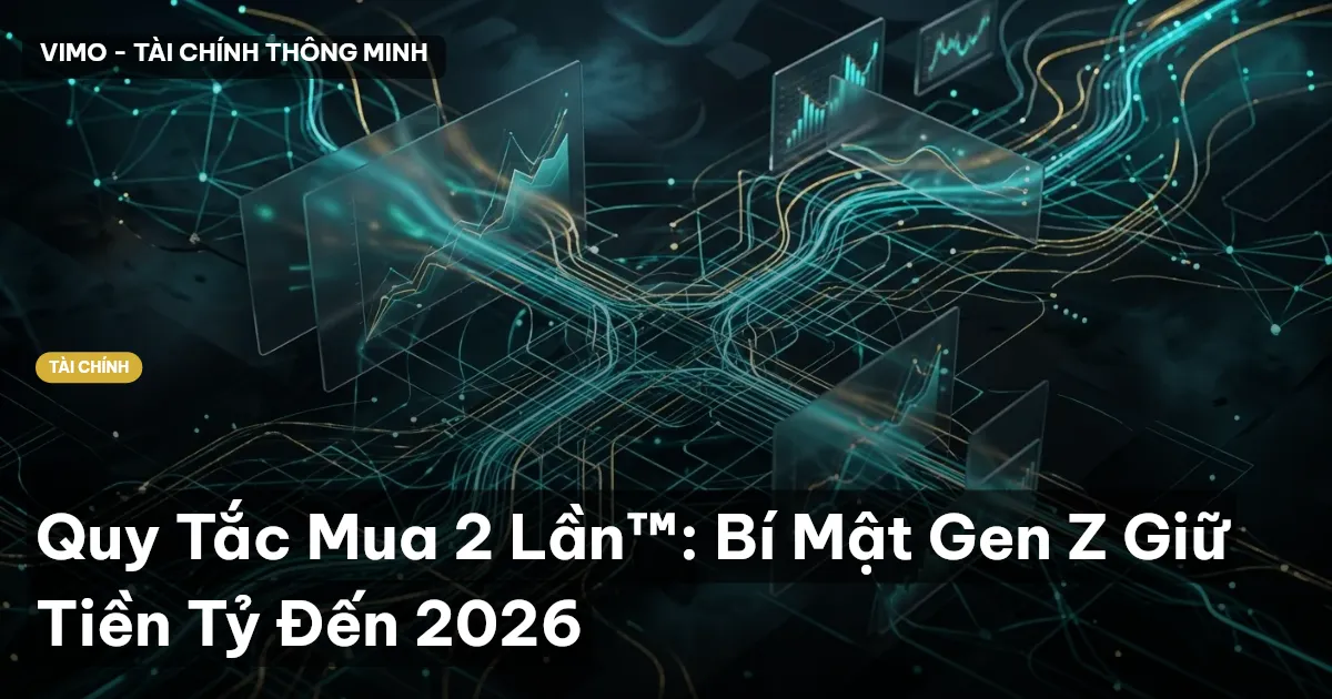 Quy Tắc Mua 2 Lần™: Bí Mật Gen Z Giữ Tiền Tỷ Đến 2026