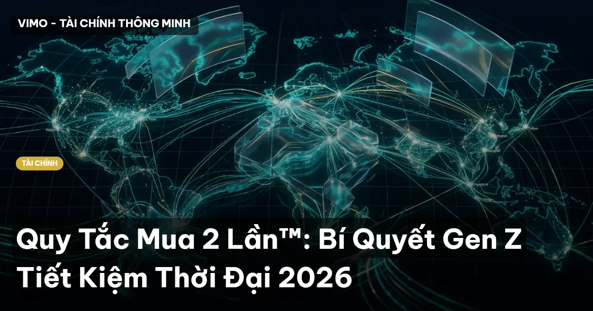 Quy Tắc Mua 2 Lần™: Bí Quyết Gen Z Tiết Kiệm Thời Đại 2026