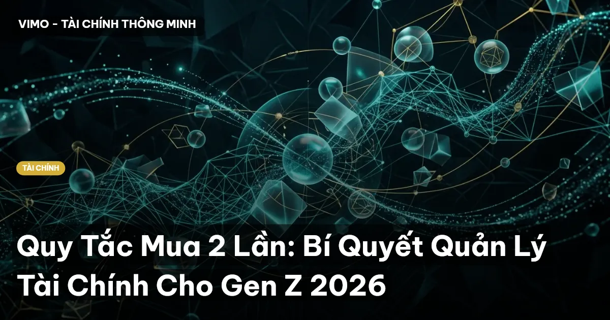 Quy Tắc Mua 2 Lần: Bí Quyết Quản Lý Tài Chính Cho Gen Z 2026