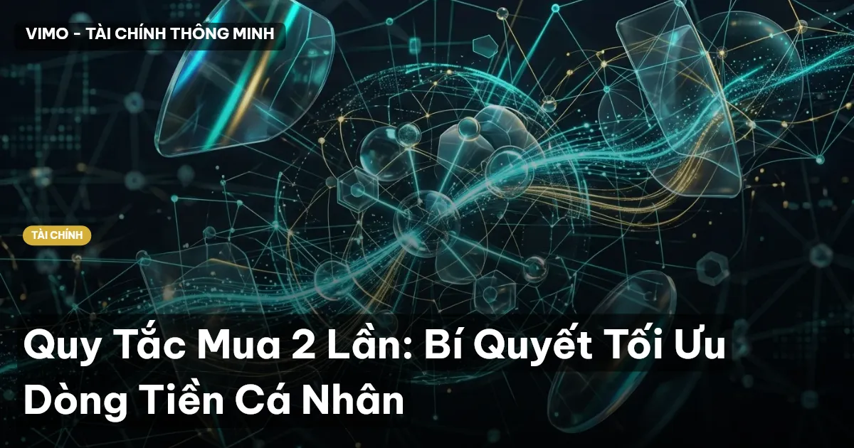 Quy Tắc Mua 2 Lần: Bí Quyết Tối Ưu Dòng Tiền Cá Nhân