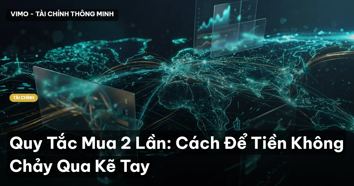 Quy Tắc Mua 2 Lần: Cách Để Tiền Không Chảy Qua Kẽ Tay