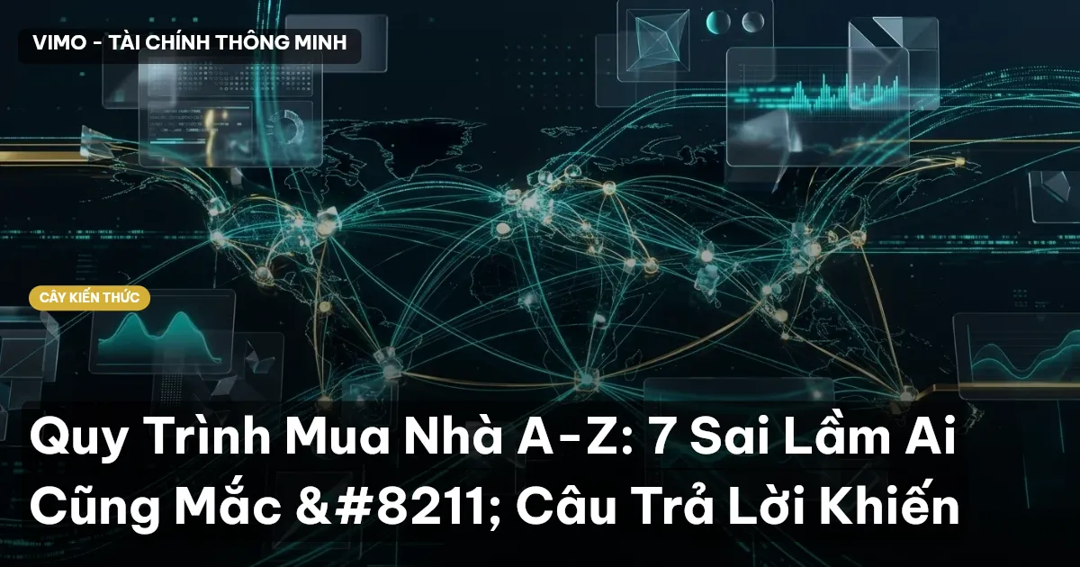 Quy Trình Mua Nhà A-Z: 7 Sai Lầm Ai Cũng Mắc – Câu Trả Lời Khiến