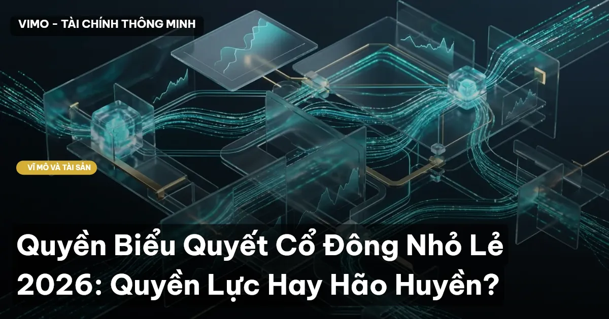 Quyền Biểu Quyết Cổ Đông Nhỏ Lẻ 2026: Quyền Lực Hay Hão Huyền?