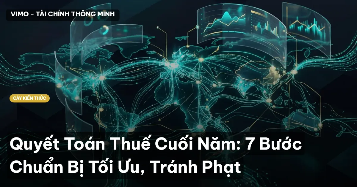 Quyết Toán Thuế Cuối Năm: 7 Bước Chuẩn Bị Tối Ưu, Tránh Phạt