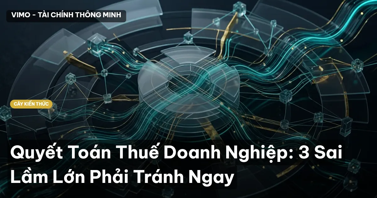Quyết Toán Thuế Doanh Nghiệp: 3 Sai Lầm Lớn Phải Tránh Ngay