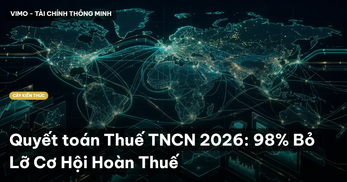 Quyết toán Thuế TNCN 2026: 98% Bỏ Lỡ Cơ Hội Hoàn Thuế