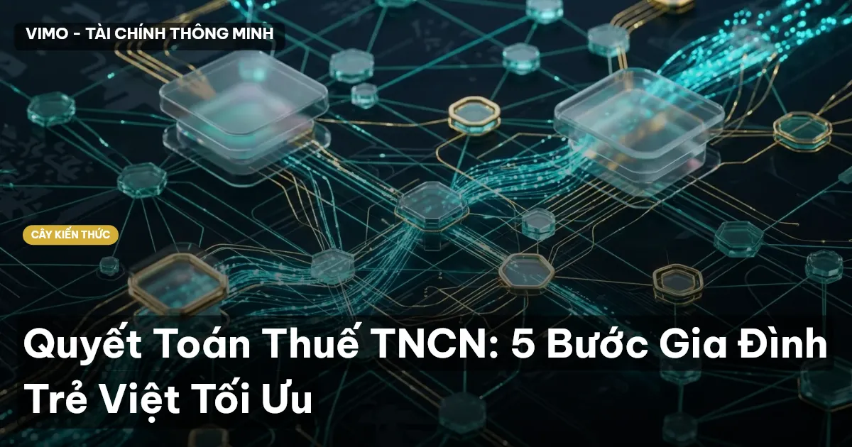 Quyết Toán Thuế TNCN: 5 Bước Gia Đình Trẻ Việt Tối Ưu