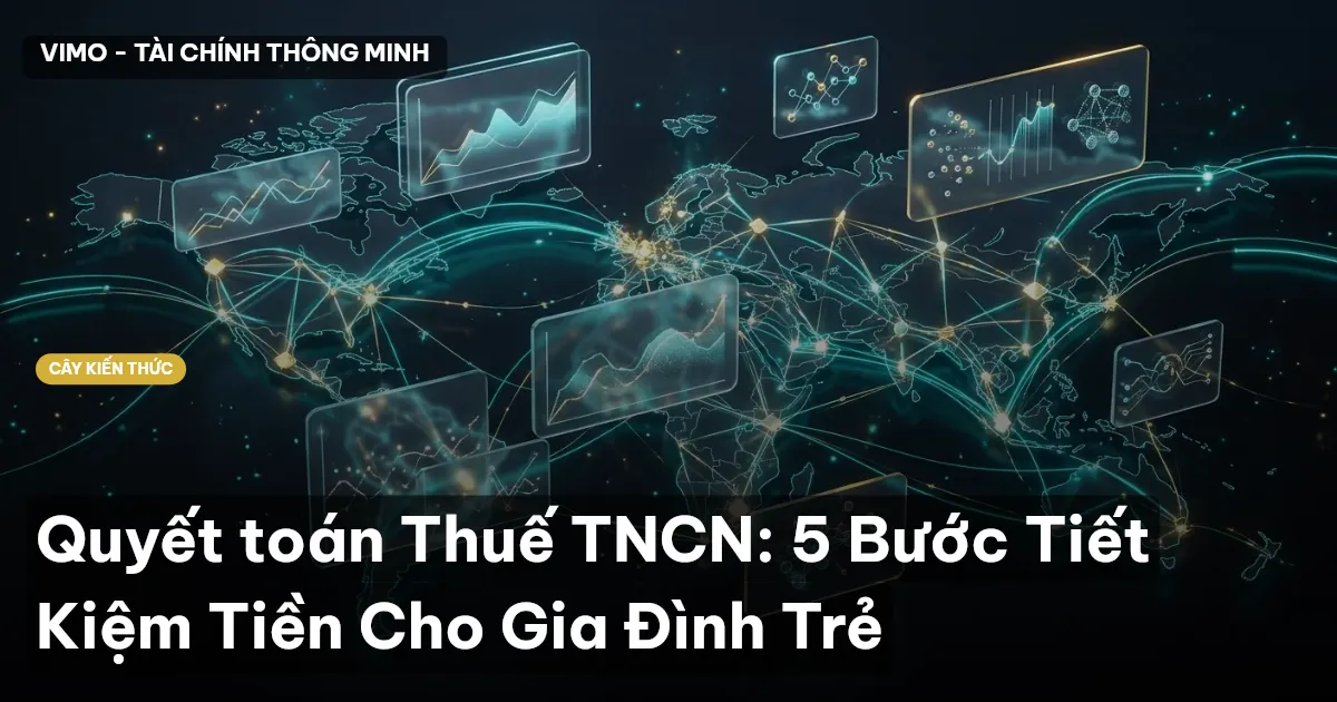 Quyết toán Thuế TNCN: 5 Bước Tiết Kiệm Tiền Cho Gia Đình Trẻ