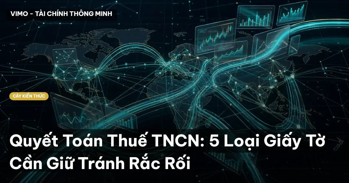 Quyết Toán Thuế TNCN: 5 Loại Giấy Tờ Cần Giữ Tránh Rắc Rối